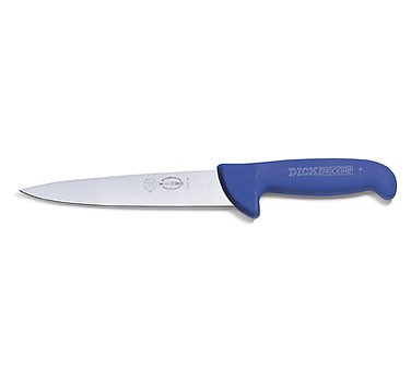 Friedr. Dick 8200721 8" Ergogrip Sticking Knife, Blue Handle