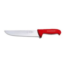 Friedr. Dick 8234823-03 9&quot; ErgoGrip Butcher Knife, Red Handle