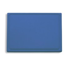 Friedr. Dick 9153000-12 Reversible Blue Cutting Board with Grooves, 20 3/4&quot; x 12 3/4&quot; x 3/4&quot;