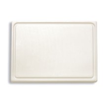 Friedr. Dick 9153000 Reversible White Cutting Board with Grooves, 20 3/4&quot; x 12 3/4&quot; x 3/4&quot;