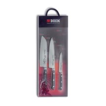 Friedr. Dick 8108800 Premier Plus Eurasia Japanese Style Knife Gift Set, 3-Piece