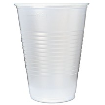 Fabri-Kal RK Ribbed Clear Cold Drink Cups, 16 oz., 1000/Carton