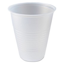 Fabri-Kal RK Ribbed Clear Cold Drink Cups, 7 oz., 2500/Carton