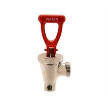 Franklin Machine Products  190-1184 Faucet Assy (Chr/Red Hdl, Water)