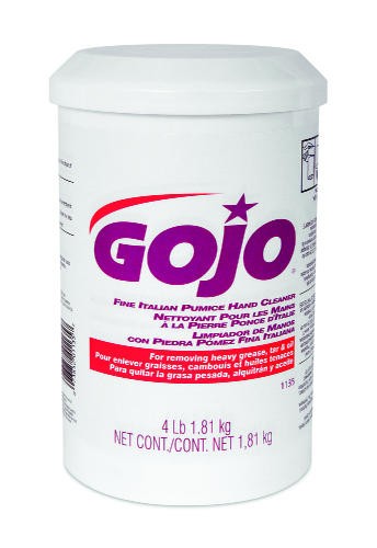 Gojo Original Pumice Hand Cleaner, Lemon, 4,5 lb Cartridge, 6/Carton