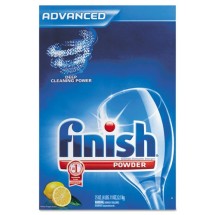 Finish Automatic Dishwasher Detergent Powder, Lemon Scent, 2.3 Qt. Box