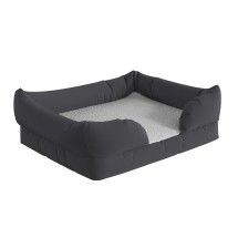 Flash Furniture AJ-ORTHO-00188-GY-GG Orthopedic Memory Foam Dog Bed For Dogs up to 12 lbs.