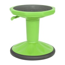 Flash Furniture AY-9001S-GN-GG Carter Adjustable Height Kids Green Flexible Active Stool with Non-Skid Bottom, 14" - 18" Seat Height