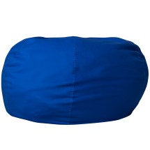 Flash Furniture DG-BEAN-LARGE-SOLID-ROYBL-GG Oversized Solid Royal Blue Refillable Bean Bag Chair for All Ages