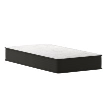 Flash Furniture DR-E230P-R-T-10-GY-GG Dream 10&quot; Hybrid Mattress, Twin Size High Density Foam and Pocket Spring Mattress in a Box
