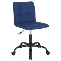 Flash Furniture DS-512C-BLU-F-GG Sorrento Home and Office Task Chair in Blue Fabric