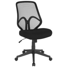 Flash Furniture GO-WY-193A-BK-GG Saler High Back Black Mesh Office Chair