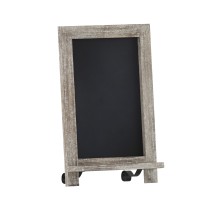 Flash Furniture HFKHD-GDI-CRE8-322315-GG Weathered 9.5" x 14" Tabletop or Wall Mount Magnetic Chalkboard
