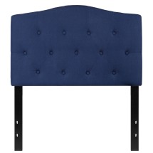 Flash Furniture HG-HB1708-T-N-GG Navy Tufted Upholstered Twin Size Headboard, Fabric