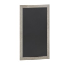 Flash Furniture HGWA-6GD-CRE8-264315-GG Canterbury 24" x 36" Weathered Wall Mount Magnetic Chalkboard Sign with Eraser