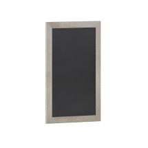 Flash Furniture HGWA-GDI-CRE8-064315-GG Canterbury 20" x 30" Weathered Wall Mount Magnetic Chalkboard Sign with Eraser