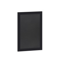 Flash Furniture HGWA-GDIS-CRE8-952315-GG Canterbury 18" x 24" Black Wall Mount Magnetic Chalkboard Sign with Eraser