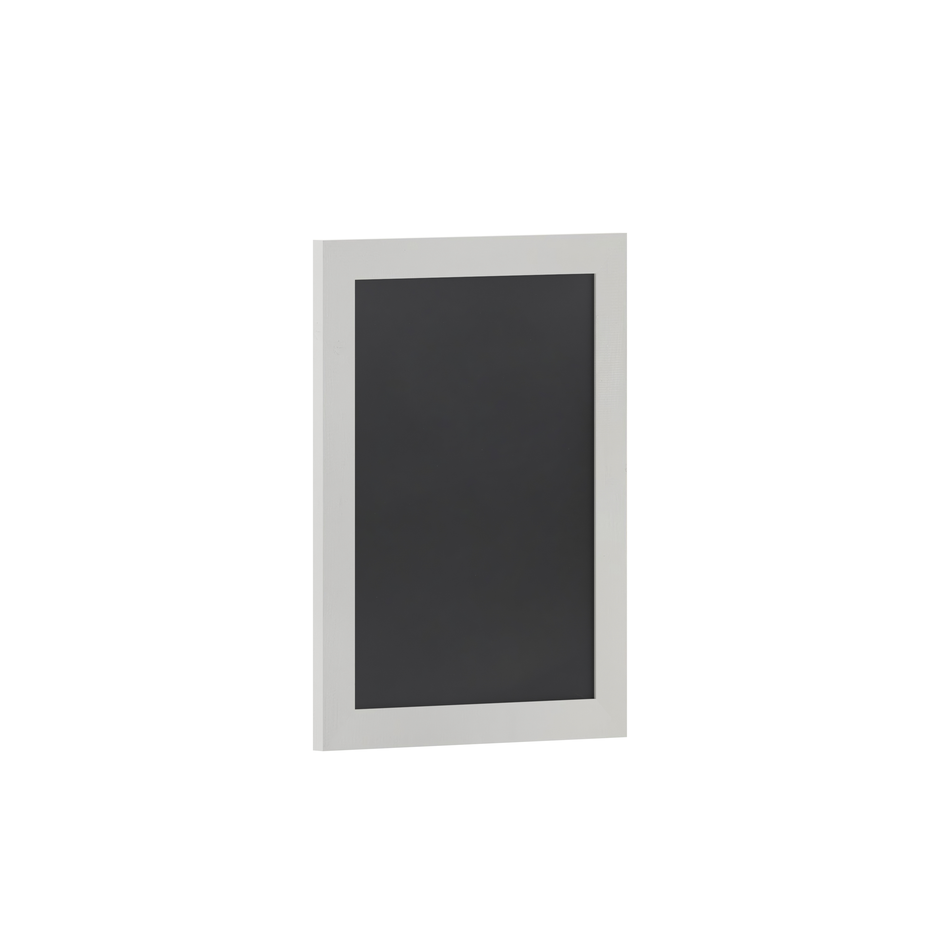 Flash Furniture HGWA-GDIS-CRE8-954315-GG Canterbury 18" x 24" White Wall Mount Magnetic Chalkboard Sign with Eraser