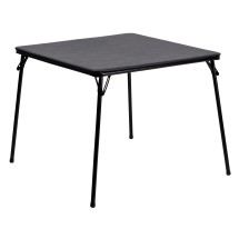 Flash Furniture JB-2-GG Lightweight Black Portable Folding Table with Collapsible Legs