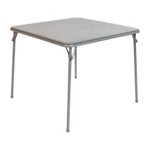 Flash Furniture JB-2-GY-GG Lightweight Gray Portable Folding Table with Collapsible Legs