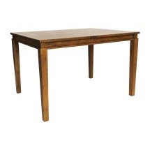 Flash Furniture KER-T-217-BRN-47-GG 47" Heavy Duty Rectangle Wood Table, Brown Matte Finish