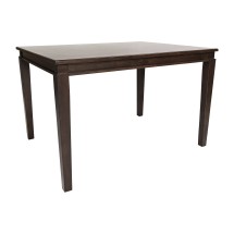 Flash Furniture KER-T-217-WEN-47-GG 47" Heavy Duty Rectangle Wood Table, Wenge Matte Finish