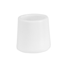 Flash Furniture LE-L-3-WHITE-CAPS-GG White Replacement Foot Cap for Plastic Folding Chair