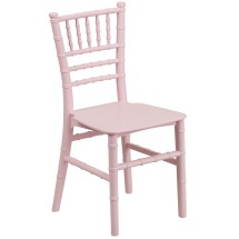Flash Furniture LE-L-7K-PK-GG Hercules Child's Pink Resin Chiavari Chair