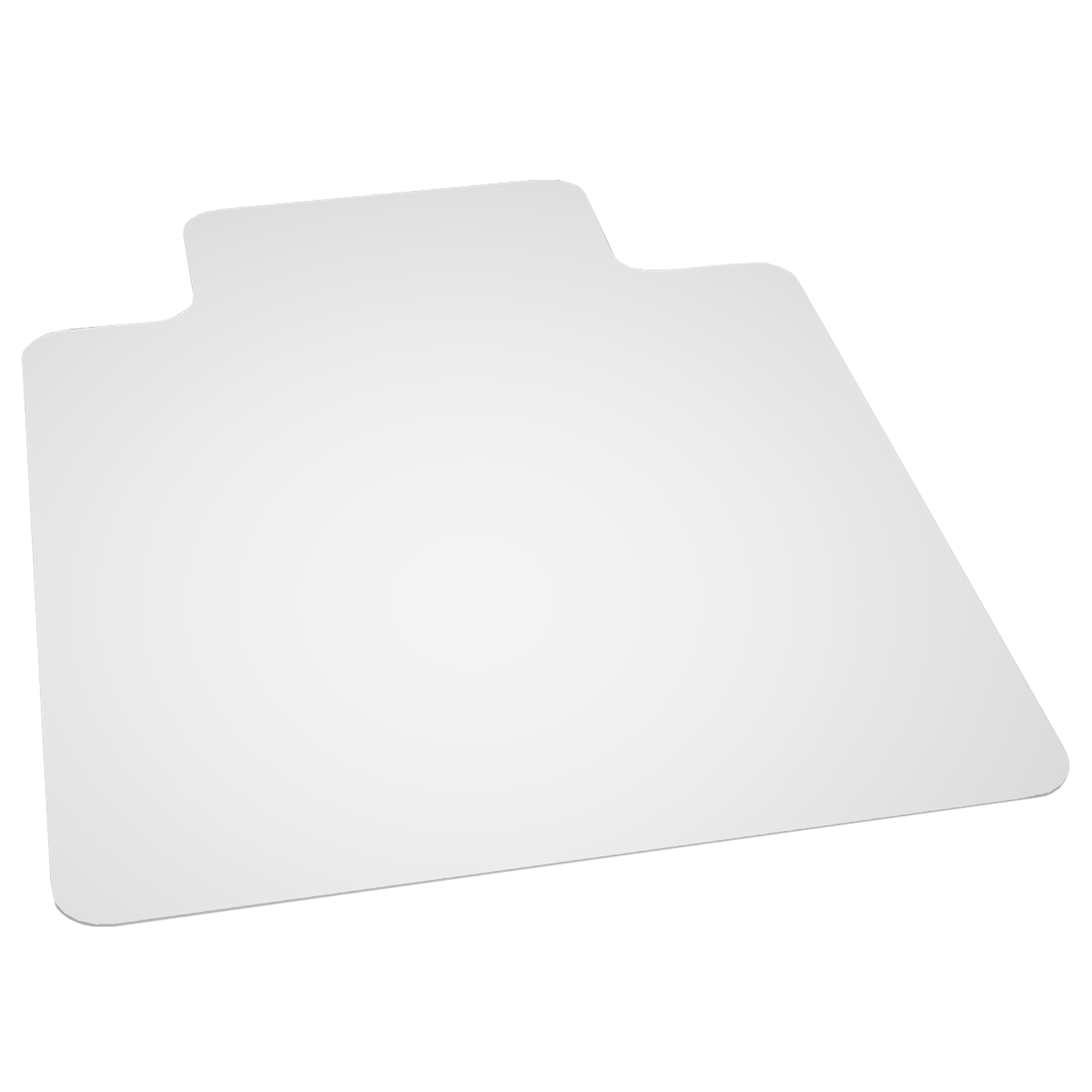Flash Furniture MAT-131858-GG 36'' x 48'' Hard Floor Chair Mat with Lip