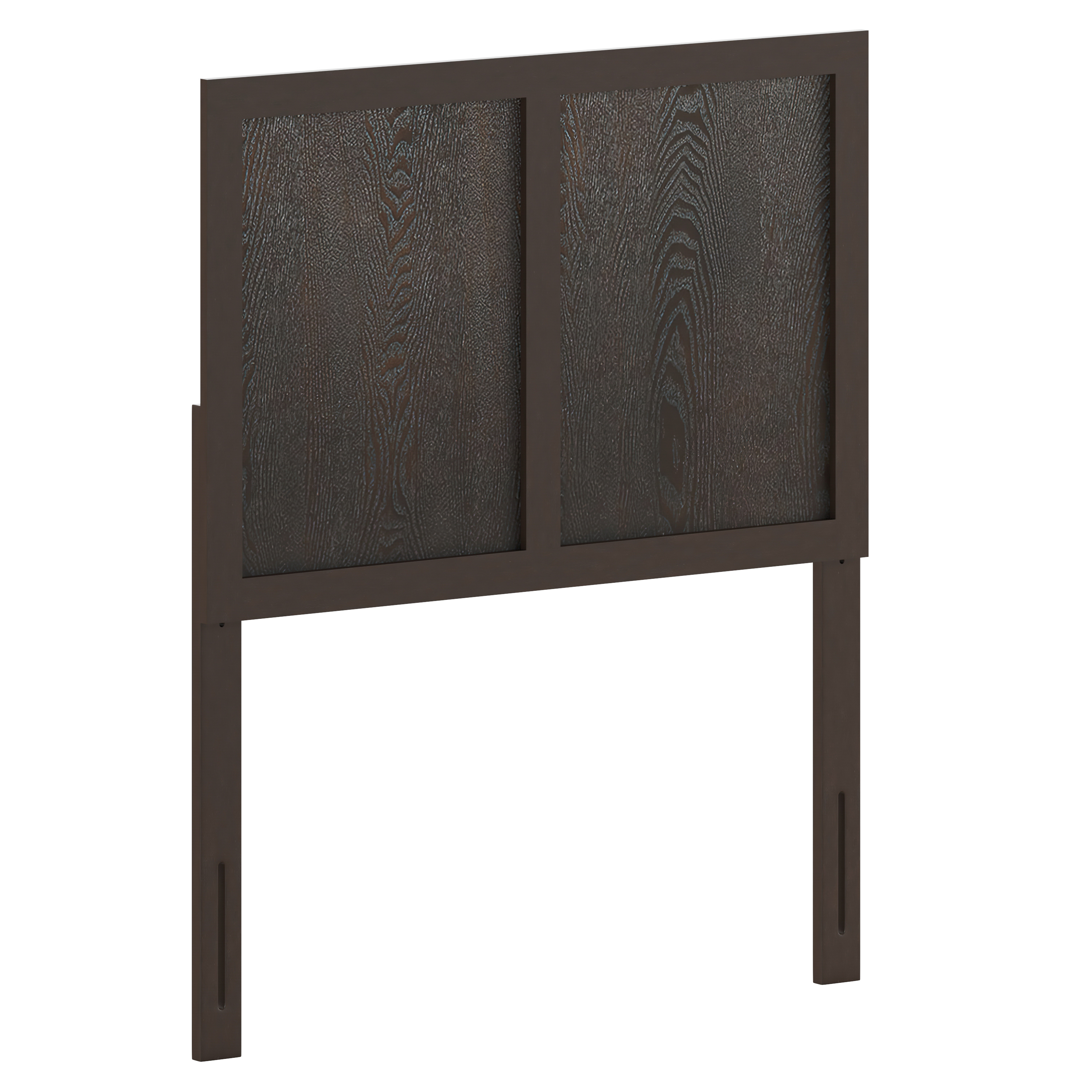 Flash Furniture MG-9708THB-T-DKBRN-GG Twin Size Dark Brown 2 Panel Adjustable Headboard