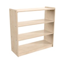 Flash Furniture MK-KE23971-GG Bright Beginnings 3 Shelf Wooden Classroom Open Storage Unit