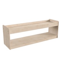 Flash Furniture MK-KE24572-GG Bright Beginnings Modular Wooden Classroom Open Storage Unit with Upper Shelf