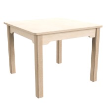 Flash Furniture MK-ME088008-GG Bright Beginnings Wooden Square Preschool Classroom Activity Table, 23.5&quot;W x 18&quot;H