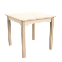Flash Furniture MK-ME088009-GG Bright Beginnings Wooden Square Preschool Classroom Activity Table, 23.5"W x 21.25"H