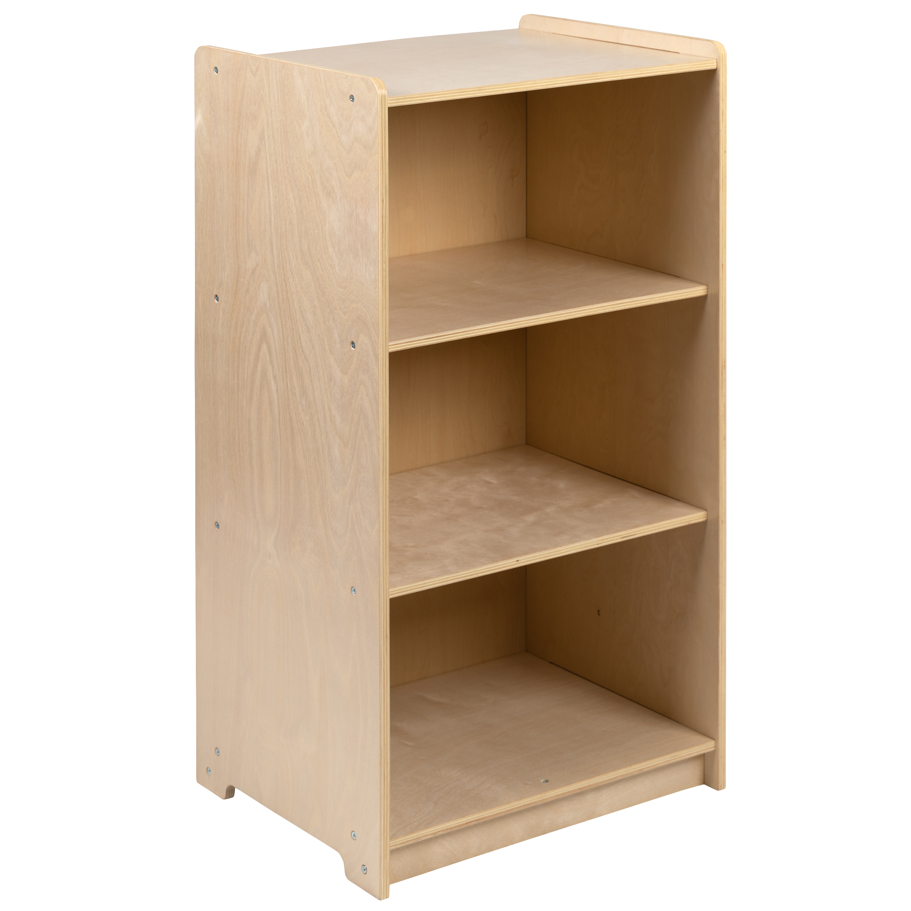 Flash Furniture MK-STRG001-GG Hercules Wooden 3 Section Classroom Storage Cabinet, 36"H 