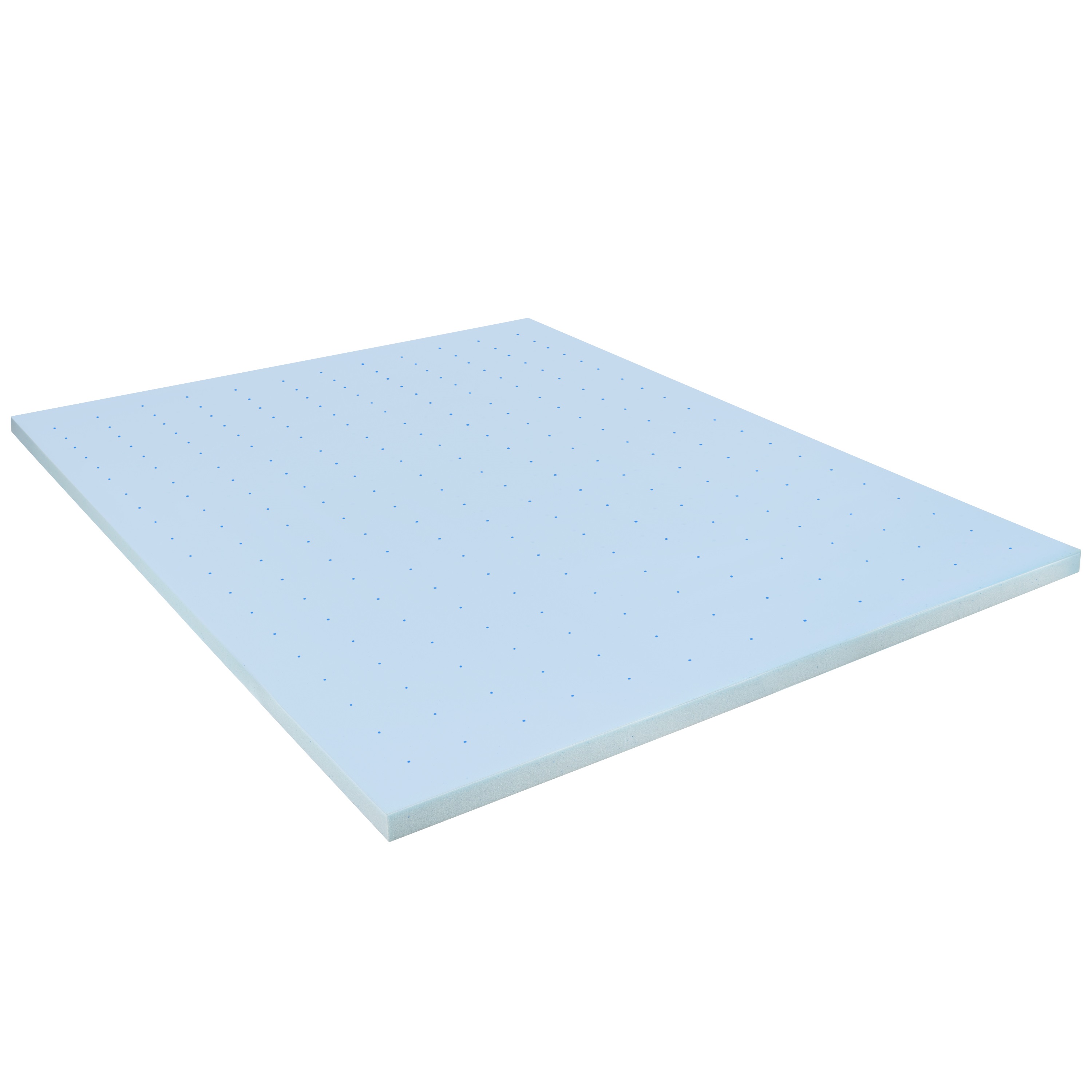 Flash Furniture MR-M35-2-Q-GG Capri Comfortable Sleep 2" Cool Gel Memory Foam Mattress Topper, Queen Size