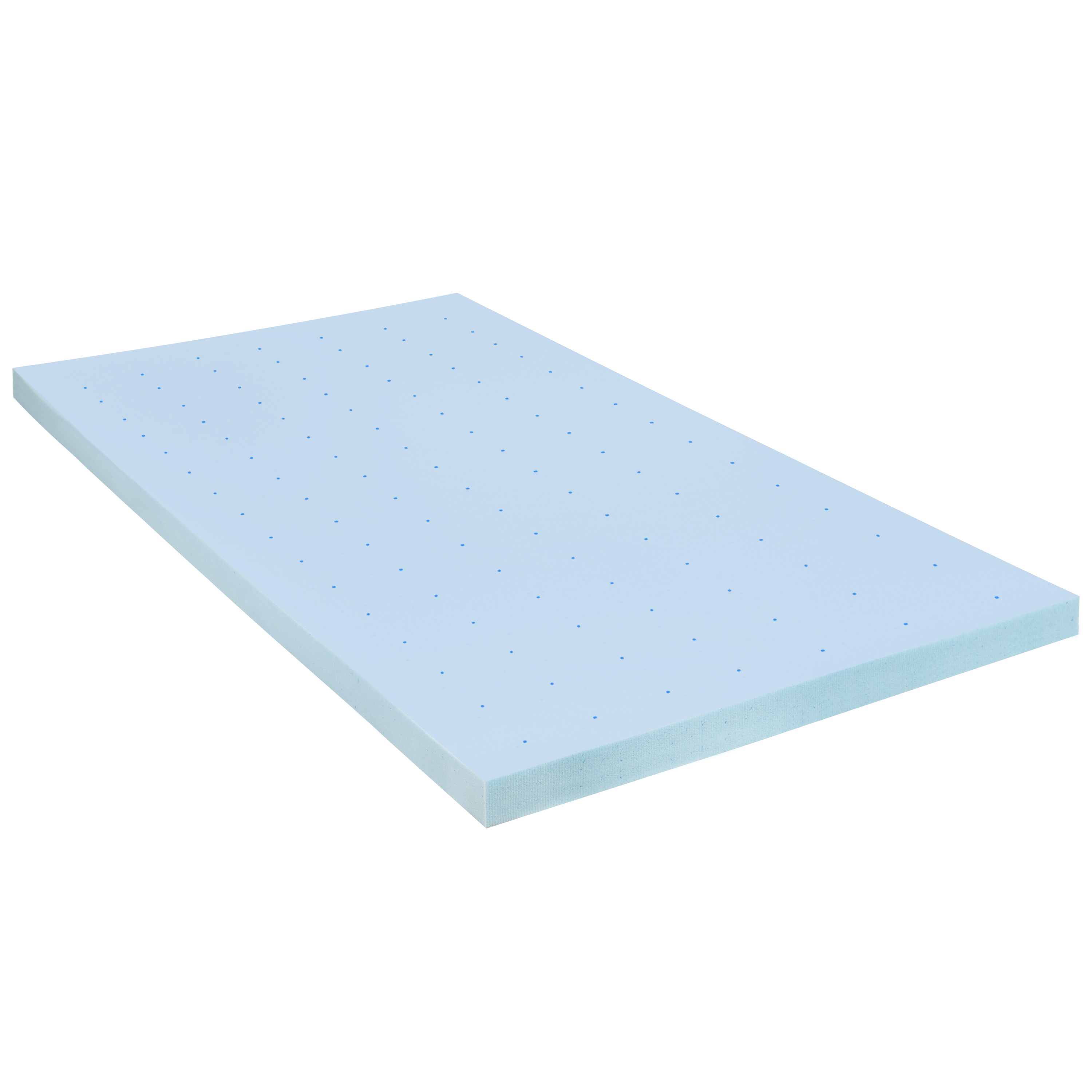 Flash Furniture MR-M35-3-T-GG Capri Comfortable Sleep 3" Cool Gel Memory Foam Mattress Topper, Twin Size