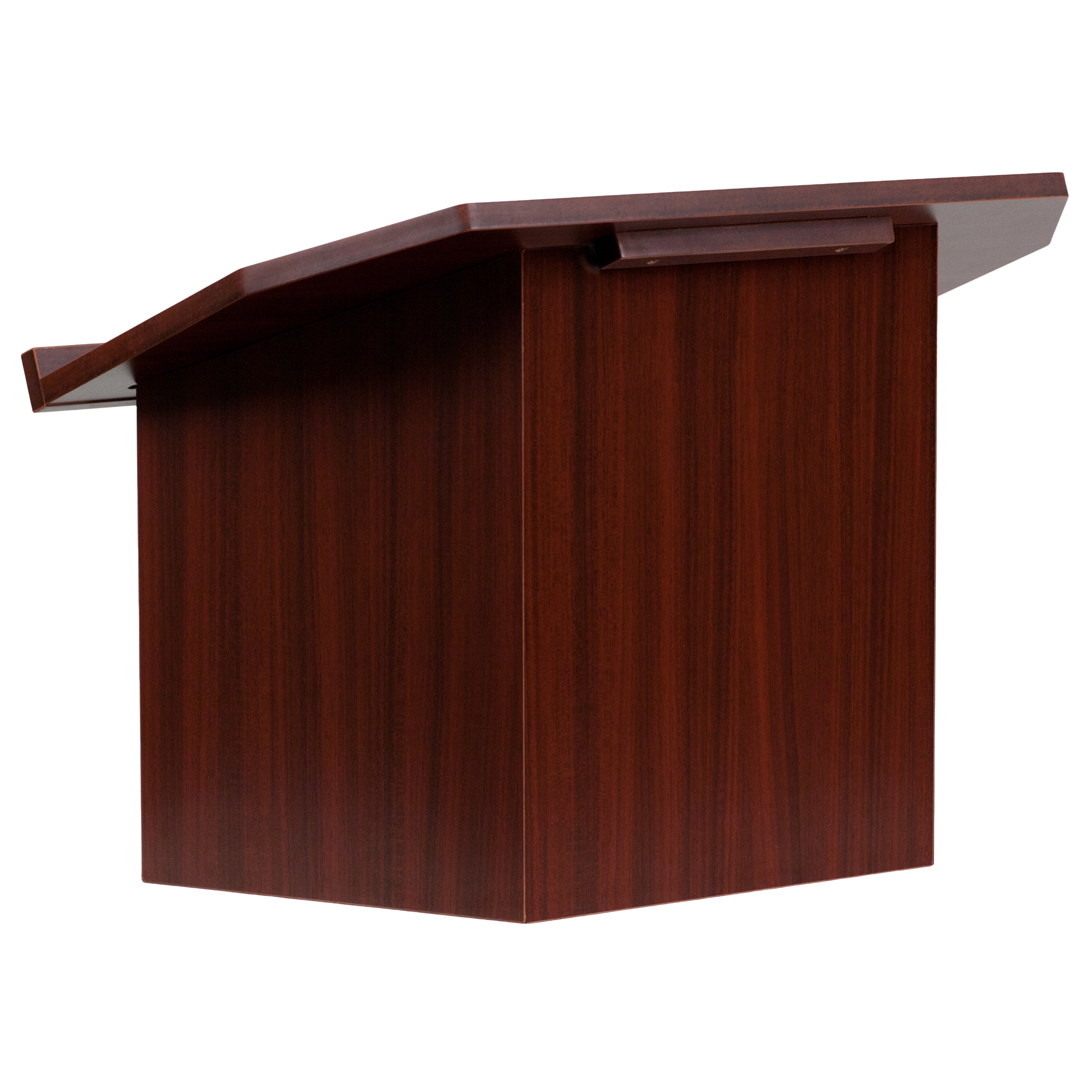 Flash Furniture MT-M8833-LECT-GG Mahogany Foldable Tabletop Lectern