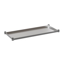 Flash Furniture NH-GU-2448-GG Galvanized Adjustable Under Shelf for 24&quot; x 48&quot; Stainless Steel Tables