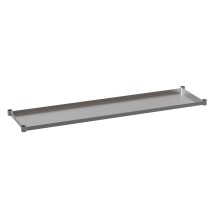 Flash Furniture NH-GU-3072-GG Galvanized Adjustable Under Shelf for 30&quot; x 72&quot; Stainless Steel Tables