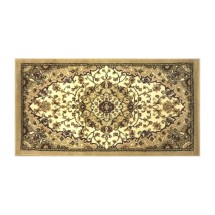 Flash Furniture NR-RG283-23-IV-GG Mersin Persian Style 2" x 3" Ivory Area Rug-Olefin Rug with Jute Backing