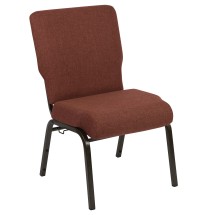 Flash Furniture PCCF-107 Advantage Cinnamon Molded Foam Church Chair 20.5" W