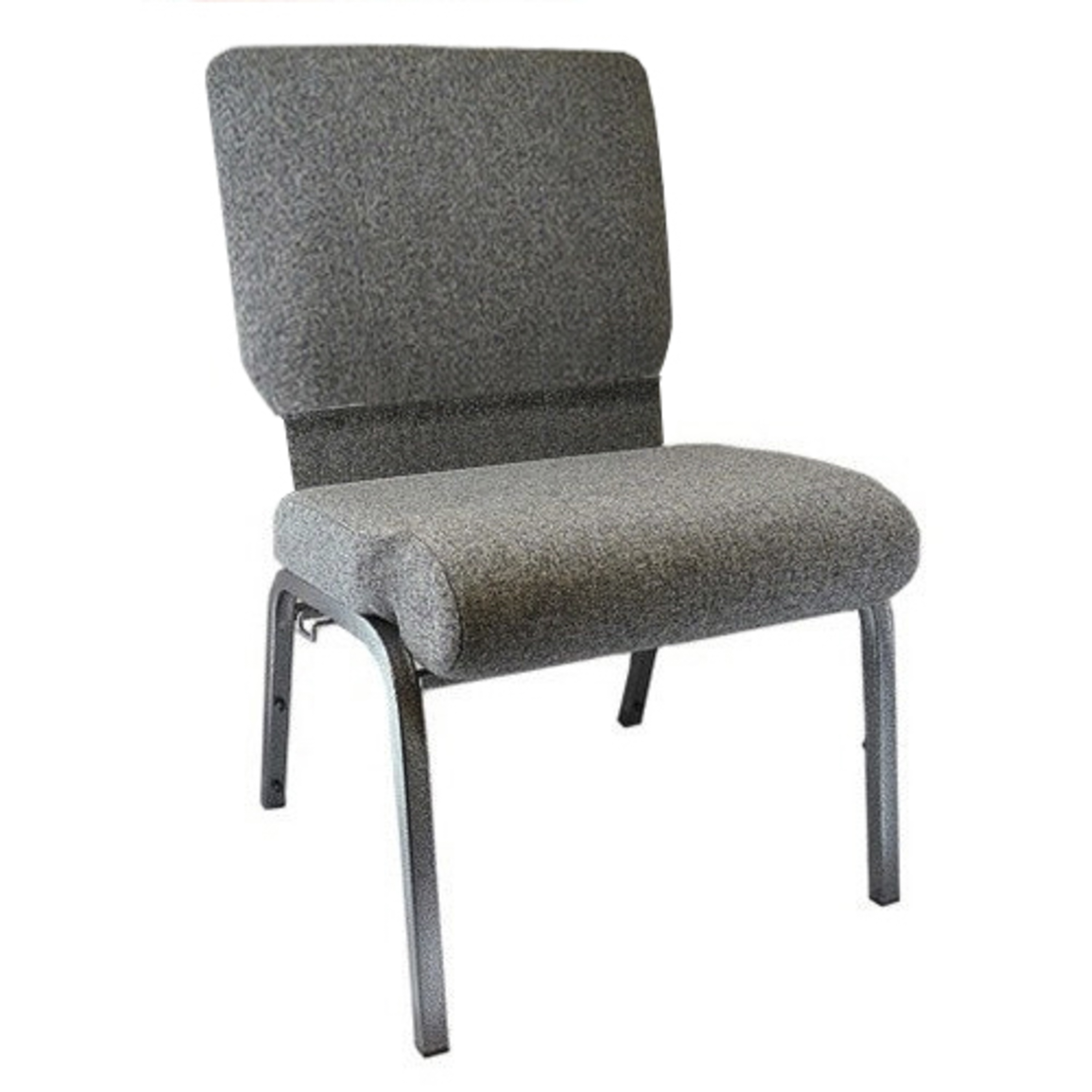 Flash Furniture PCHT-111 Advantage Charcoal Gray Church Chair 20.5" Wide