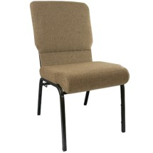 Flash Furniture PCHT185-105 Advantage Mixed Tan Church Chair 18.5&quot; Wide