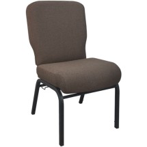 Flash Furniture PCRCB-106 Advantage Signature Elite Java Church Chair, 20" Wide
