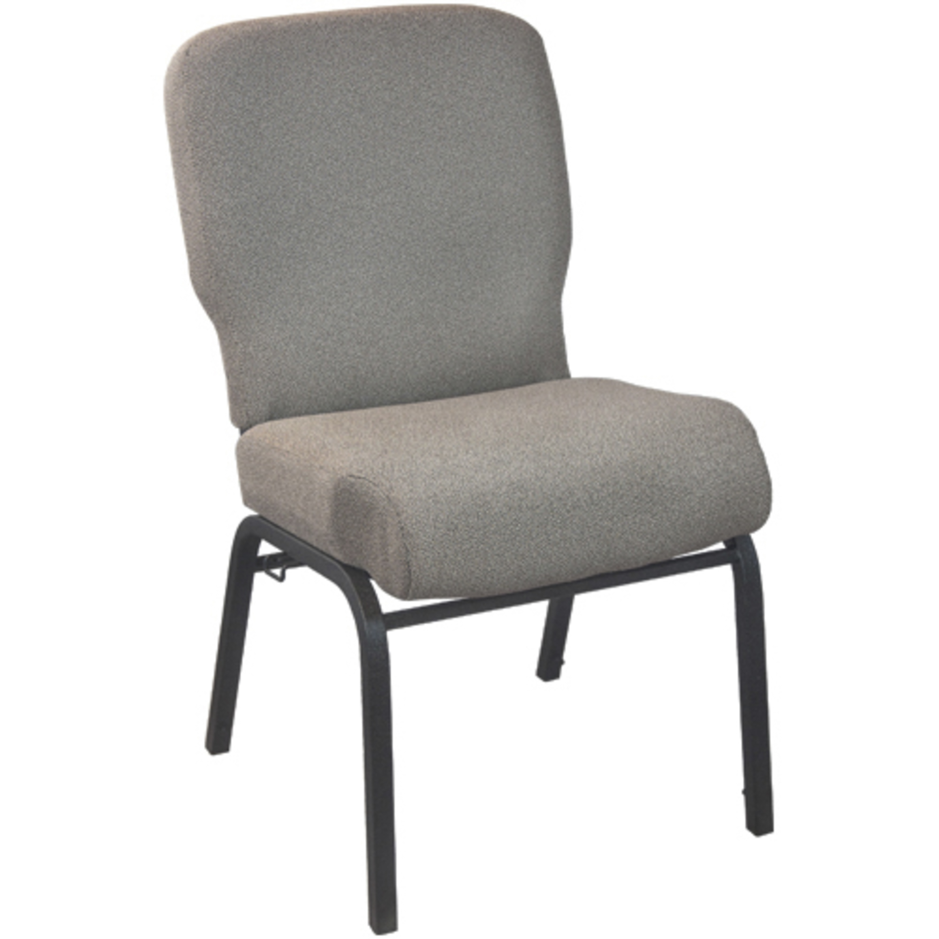 Flash Furniture PCRCB-122 Advantage Signature Elite Tan Speckle Church Chair, 20" Wide
