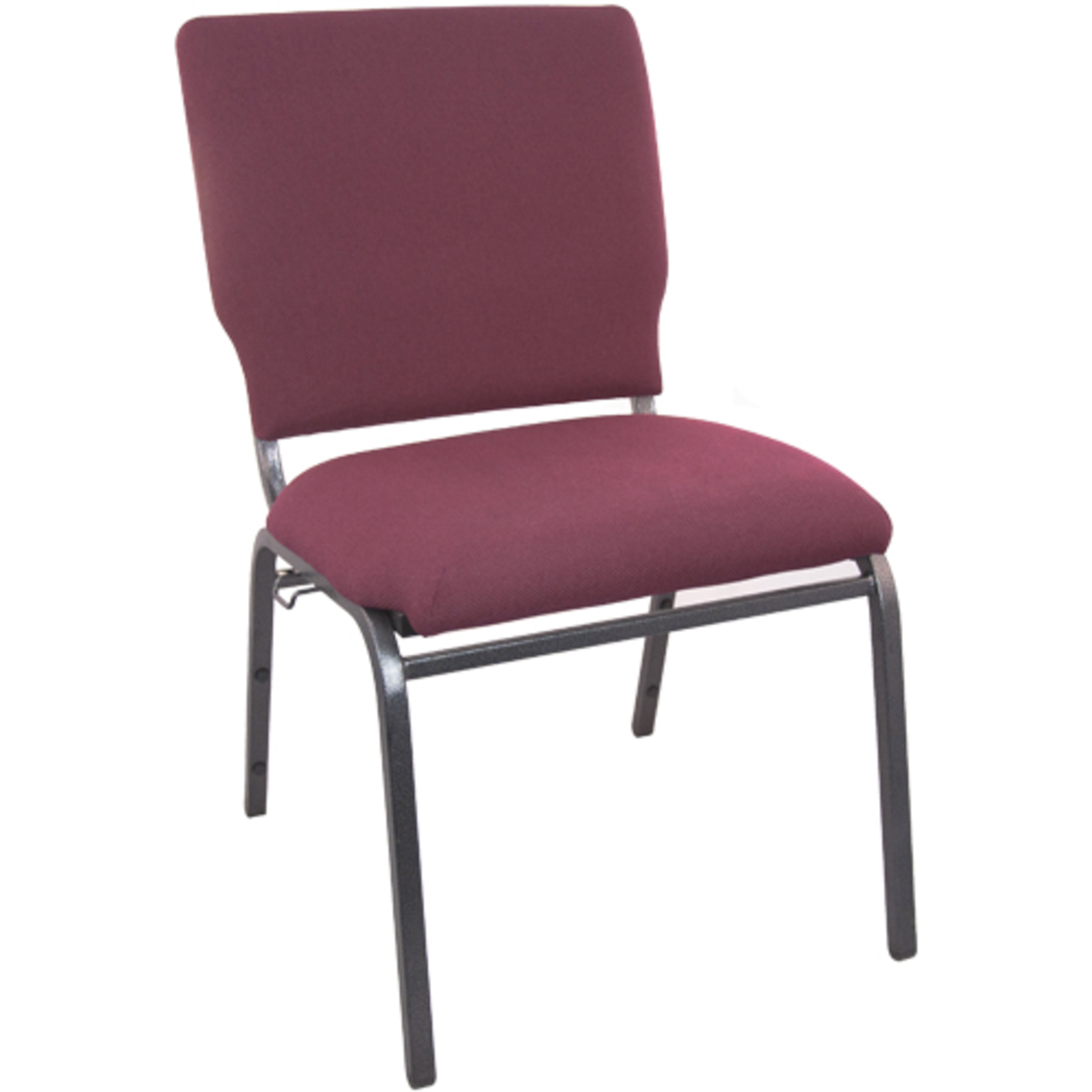 Flash Furniture SEPCHT185-104 Advantage Maroon Multipurpose Church Chair 18.5" Wide