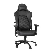 Flash Furniture SY-088-BK-GG Black Ergonomic High Back Adjustable Gaming Chair with 4D Armrests