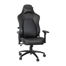 Flash Furniture SY-088-BL-GG Black with Blue Stitching Ergonomic High Back Adjustable Gaming Chair with 4D Armrests, 