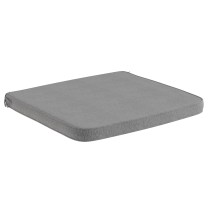 Flash Furniture TW-3WCU001-GY-GG Weather Resistant Patio Chair Cushion, Gray 19" x 18" 